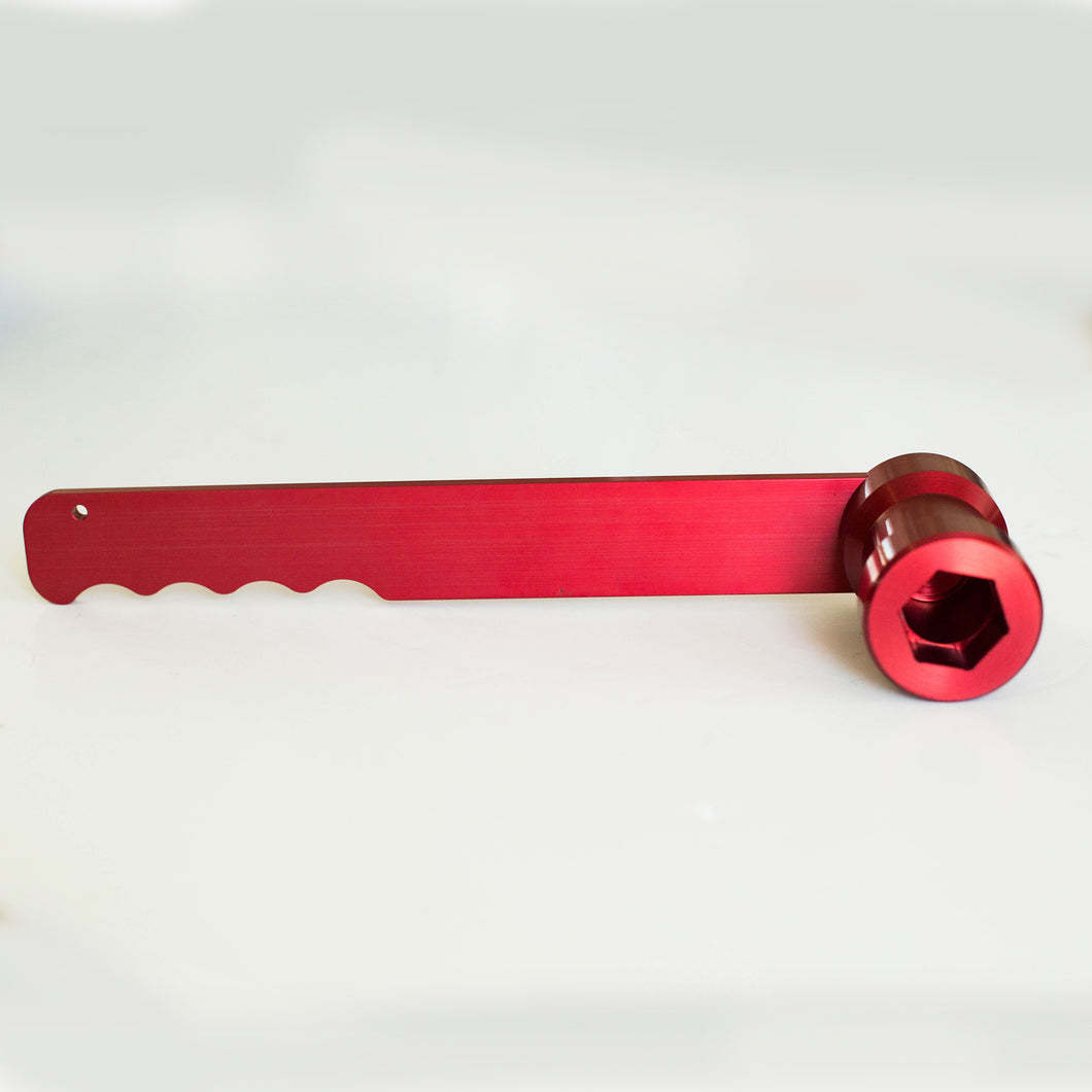 YCM Boat Tools - Red Custom Performance Series Single Nut Prop Wrench.  Made in the USA