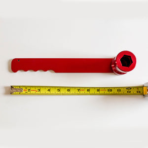 YCM Boat Tools - Red Custom Performance Series Single Nut Prop Wrench 1 1/16 or 1 7/16 inch.  Made in the USA.